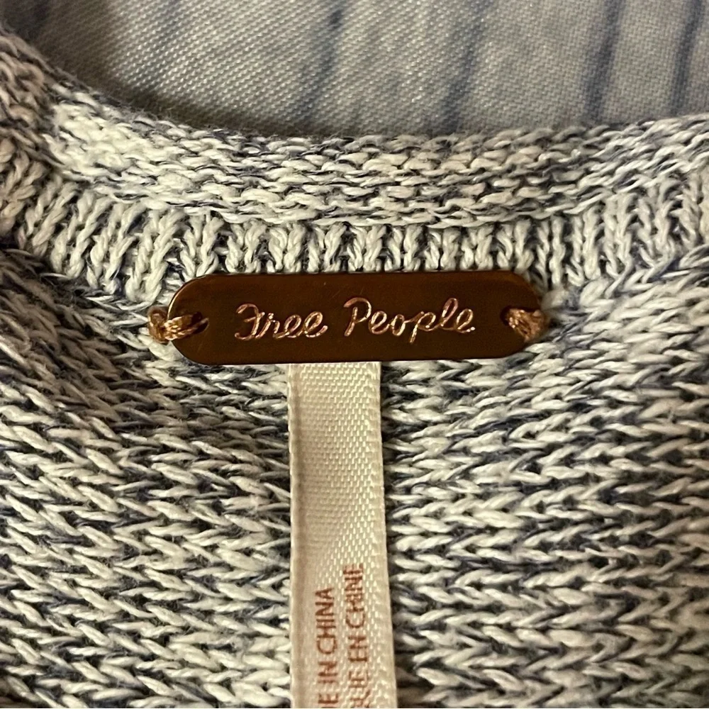 Free People Sweater Tunic Dress, Small